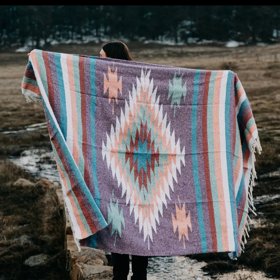 Mexican Yoga Blanket