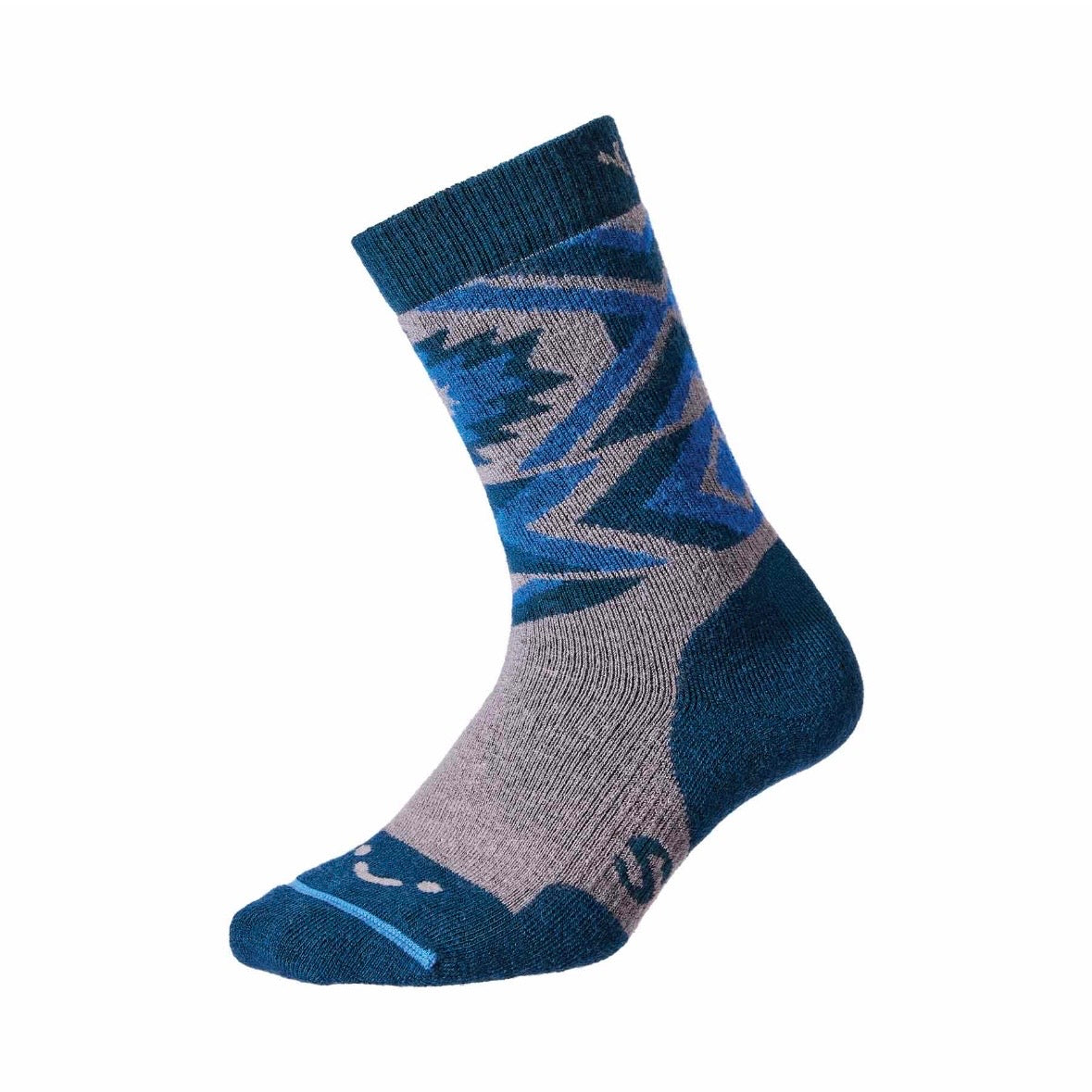 FITS Retro Pullover Full Cushion Crew Socks