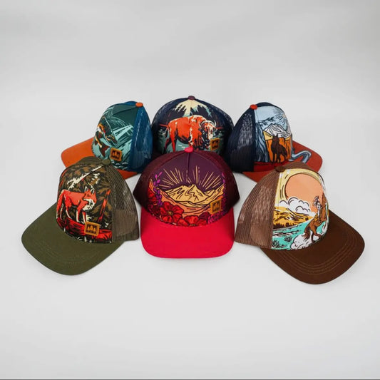 The Montana Scene Illustrated Kids Truckers