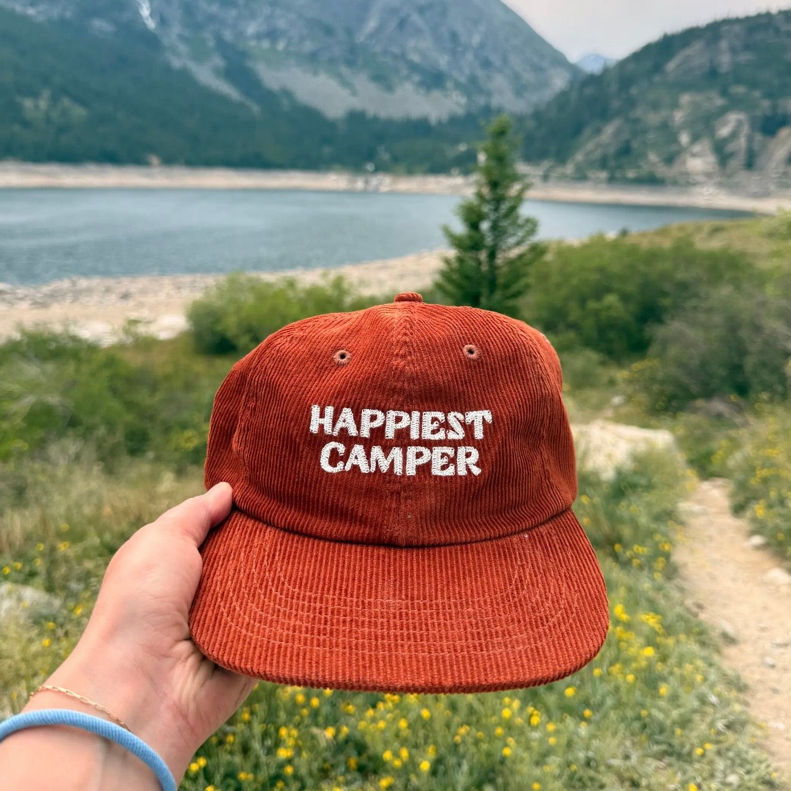 Trek Light Gear Corduroy Snapback Hat | Happiest Camper