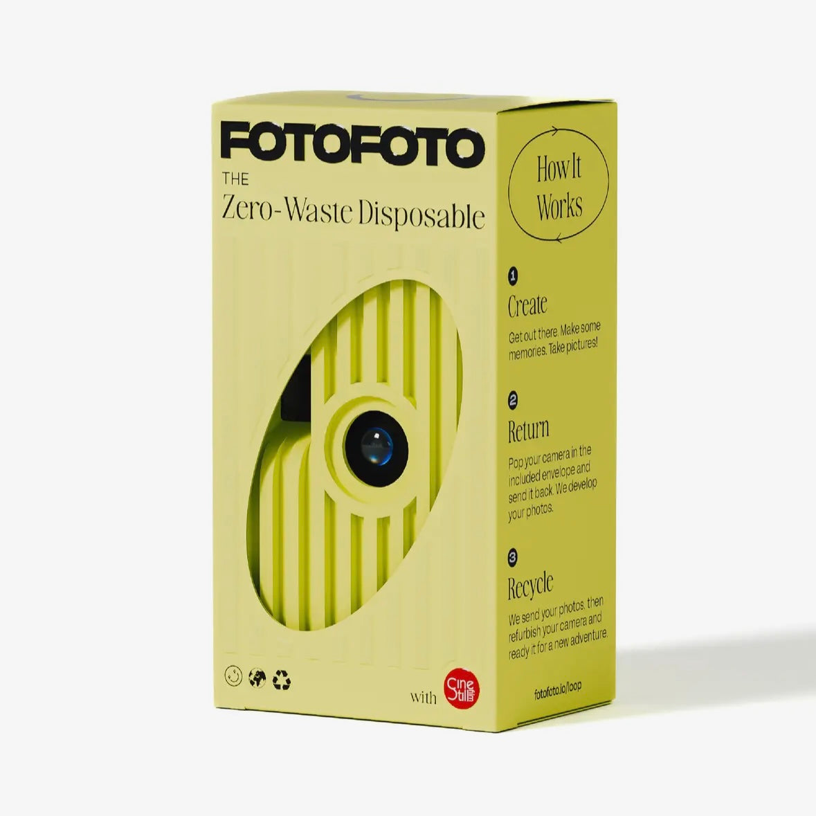Fotofoto Sustainable Disposable Camera