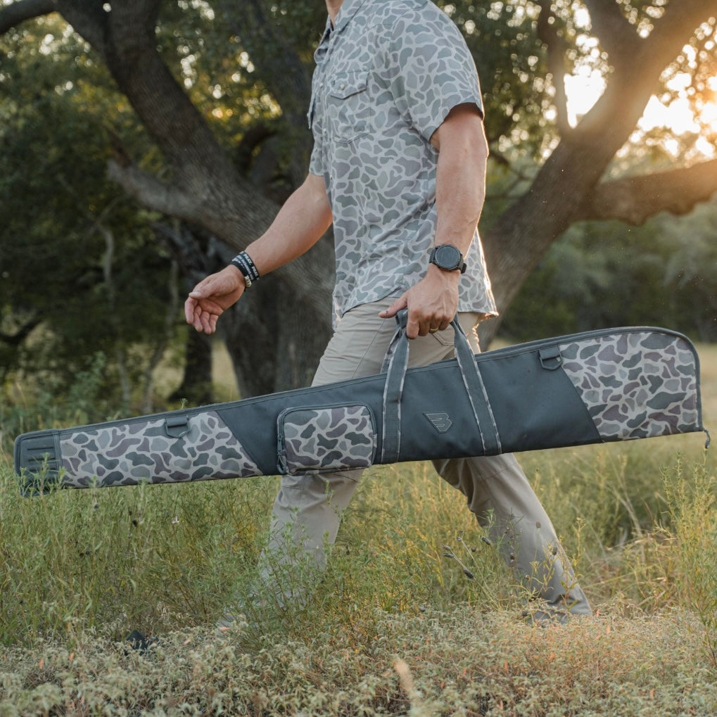 Burlebo Single Rifle Case - Classic Deer Camo