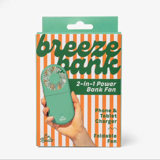 En Route Breeze Bank 2-in-1 Powerbank Fan