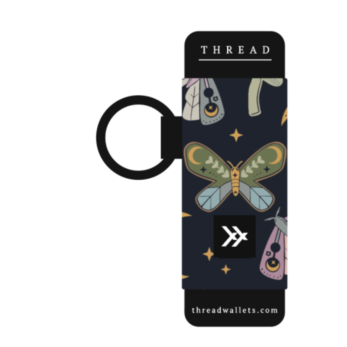 Thread Chapstick Holder Keychain