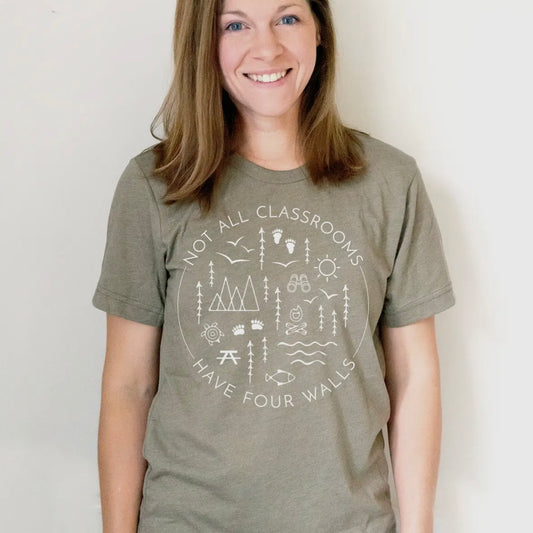 Nature Supply Co. Not All Classrooms Have Four Walls T Shirt