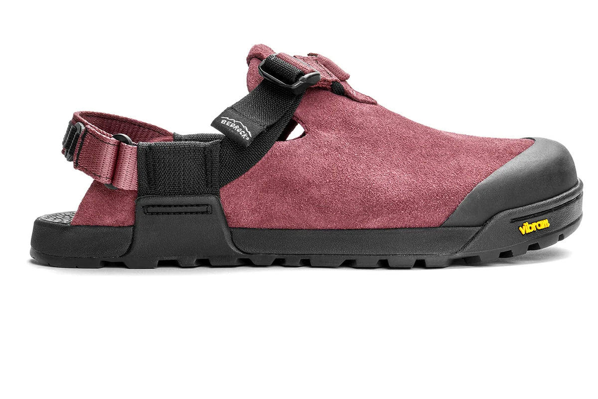 Bedrock Mountain Clog Suede Leather - Wild Rose