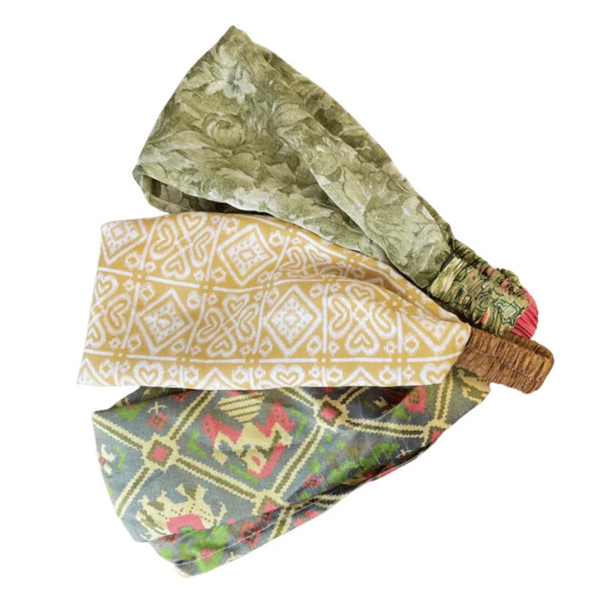 US Sherpa Recycled Sari Silk Headband