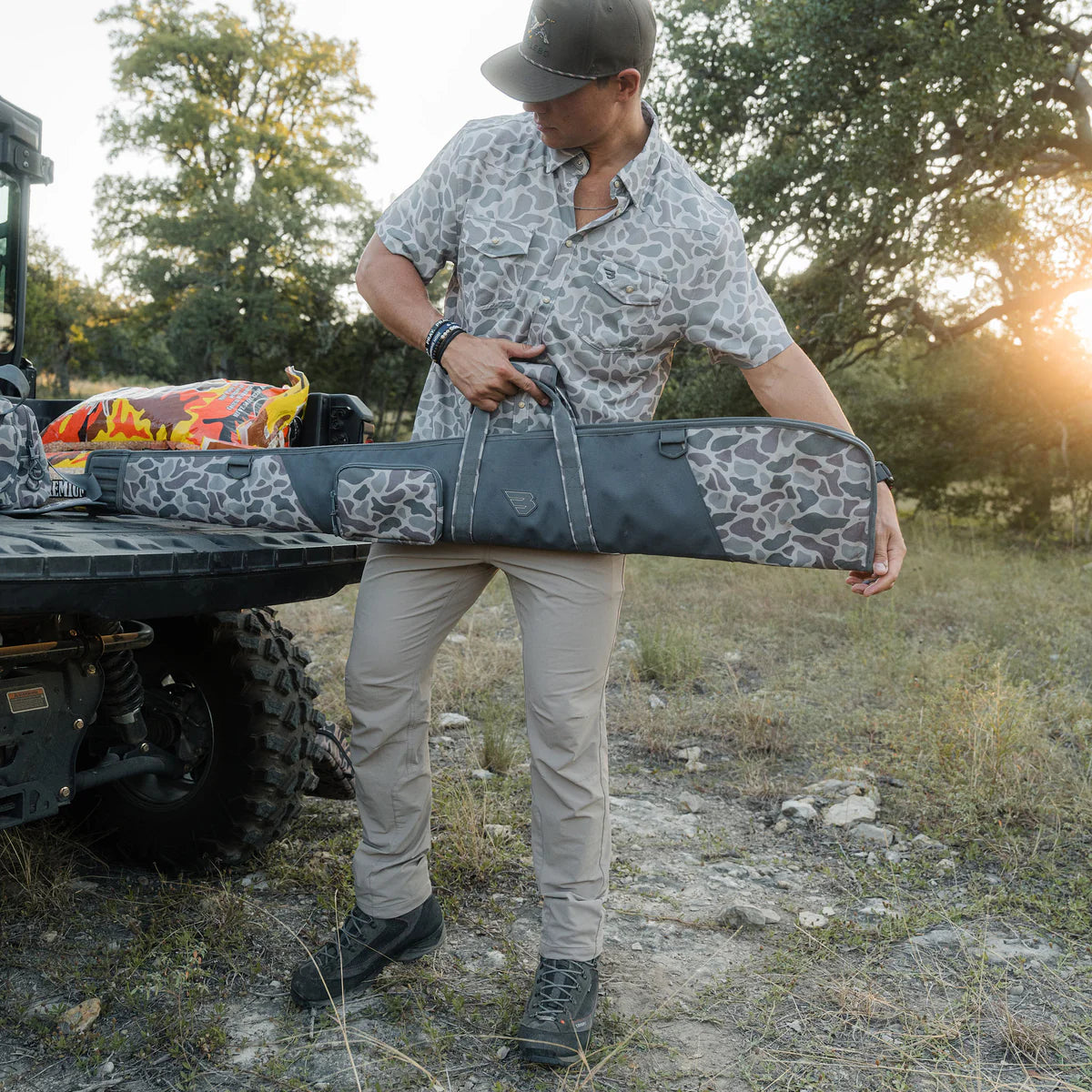 Burlebo Single Rifle Case - Classic Deer Camo