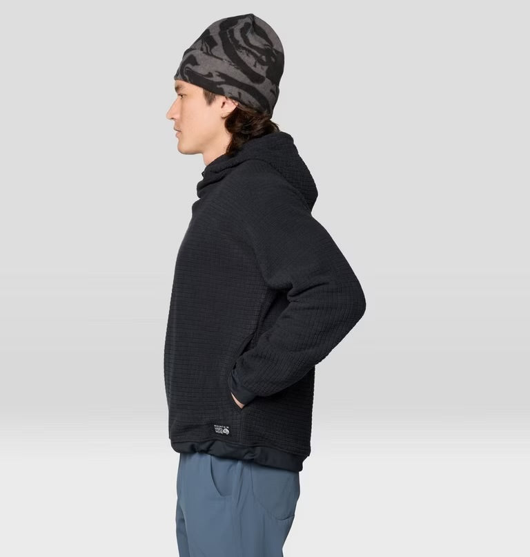 Mountain Hardwear Men's Summit Grid Big Grid Hoody Black
