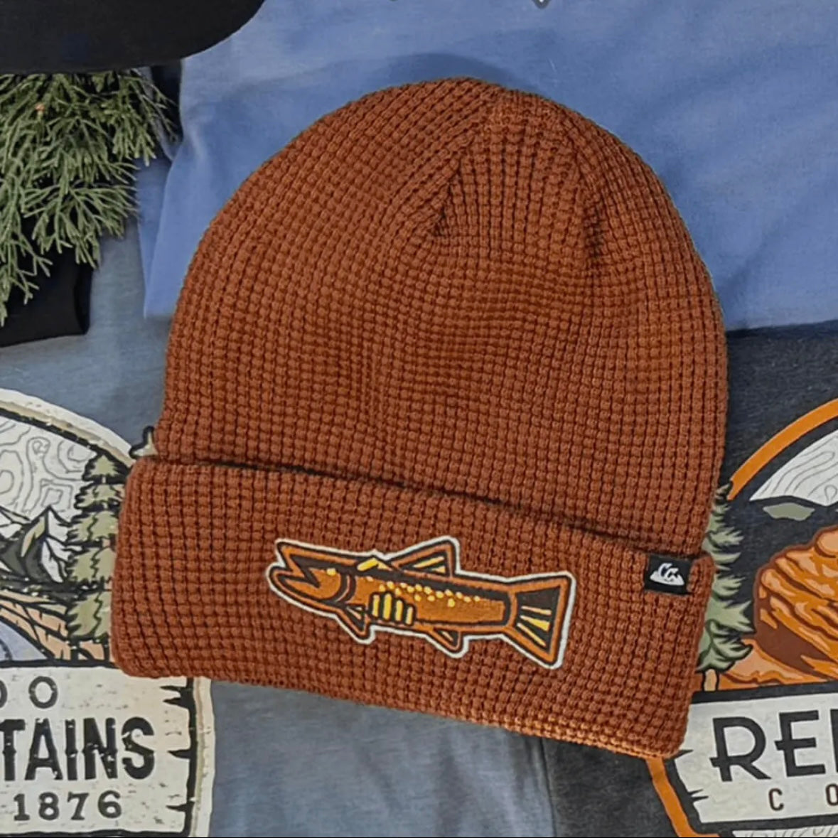Catch N Release Beanie - Waffle
- Rust