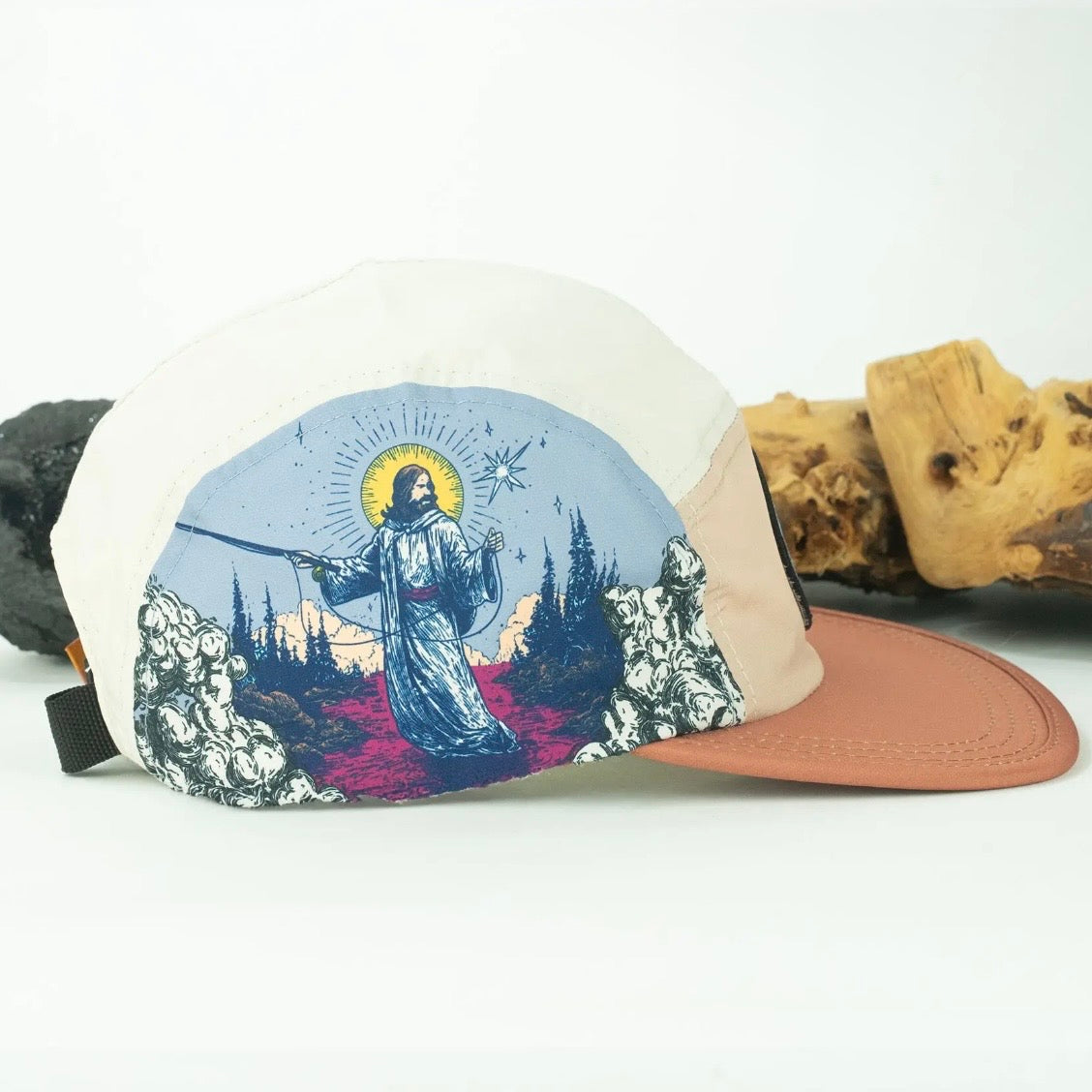 Savage Supply Christ Air Camp Hat - Tan/Brown