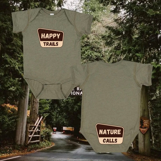 Happy Trails Nature Calls National Park Infant Onesie