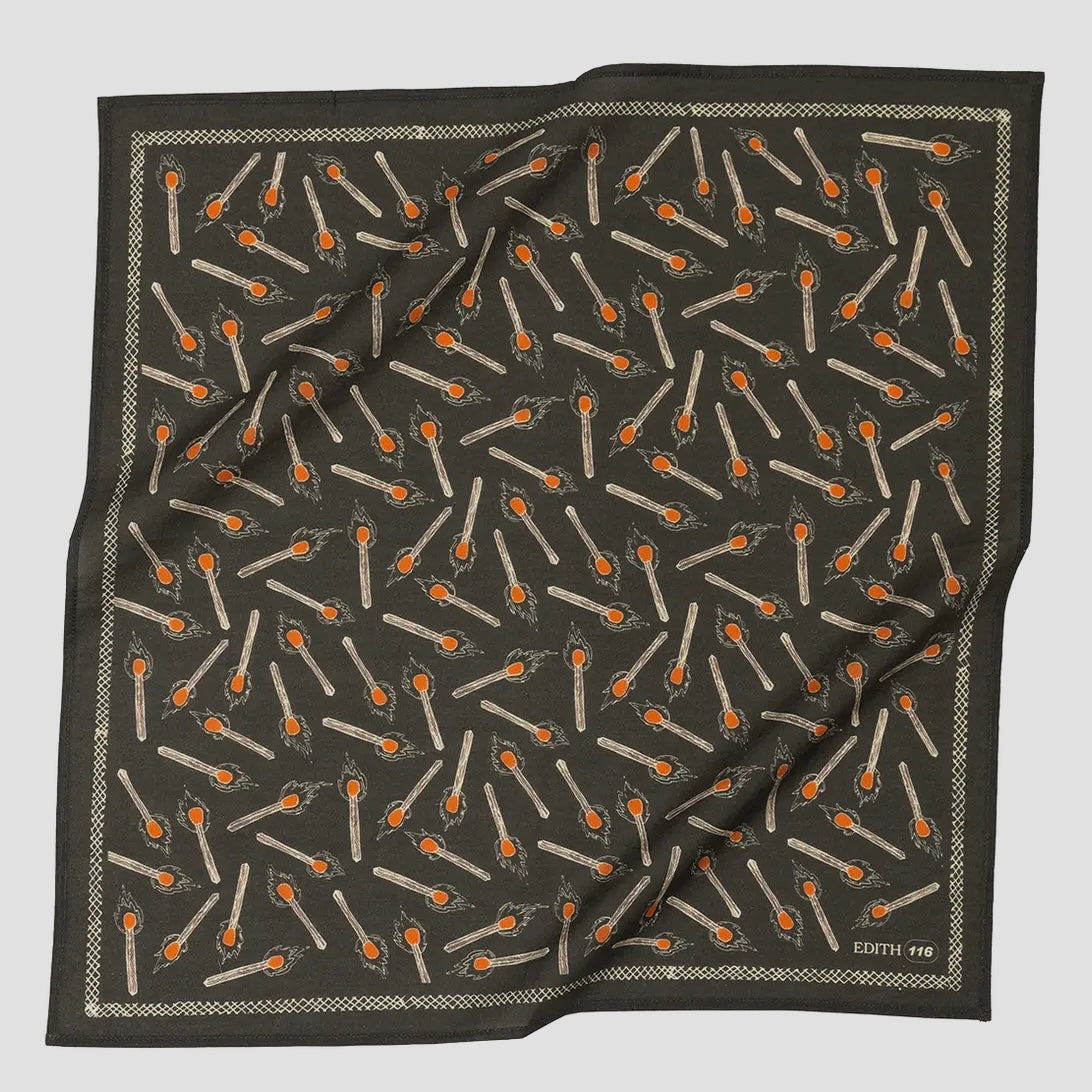 Handker Bandana 100% Organic Cotton 22" x 22"