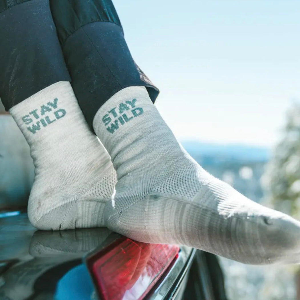 Keep Nature Wild Camp & Trail Mid Socks | Stay Wild