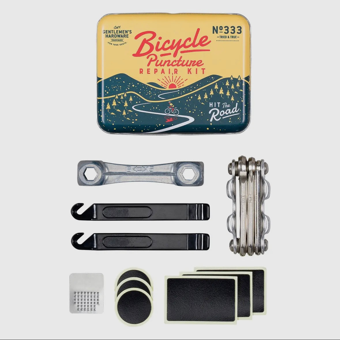 Gentlemen's Hardware Bicycle Puncture Repair Kit