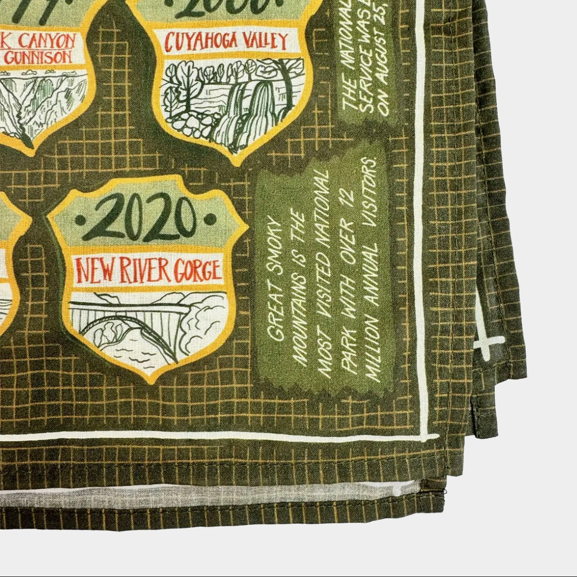 Handker Bandana 100% Organic Cotton 22" x 22"