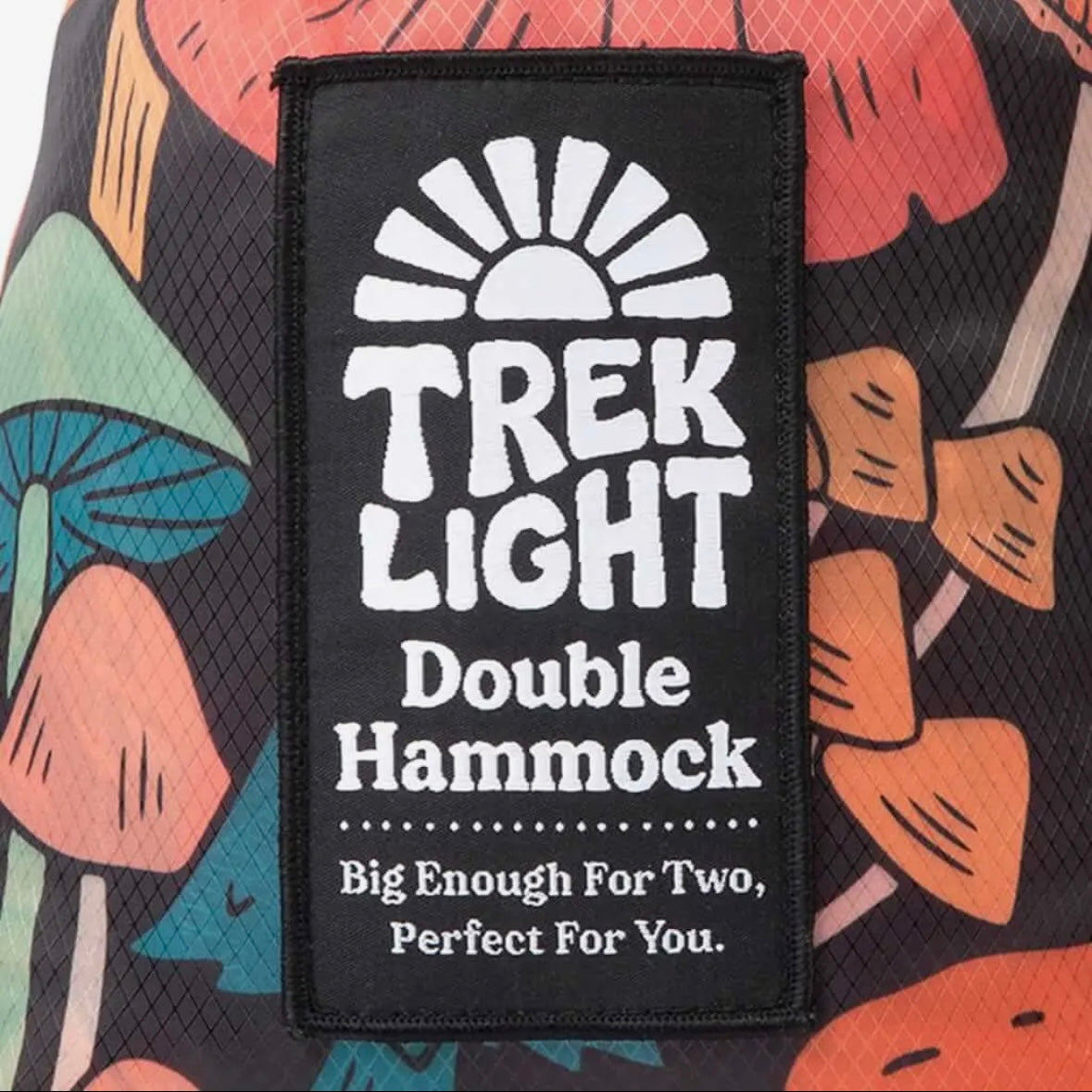 Trek Light Double Hammock | Mushroom Print