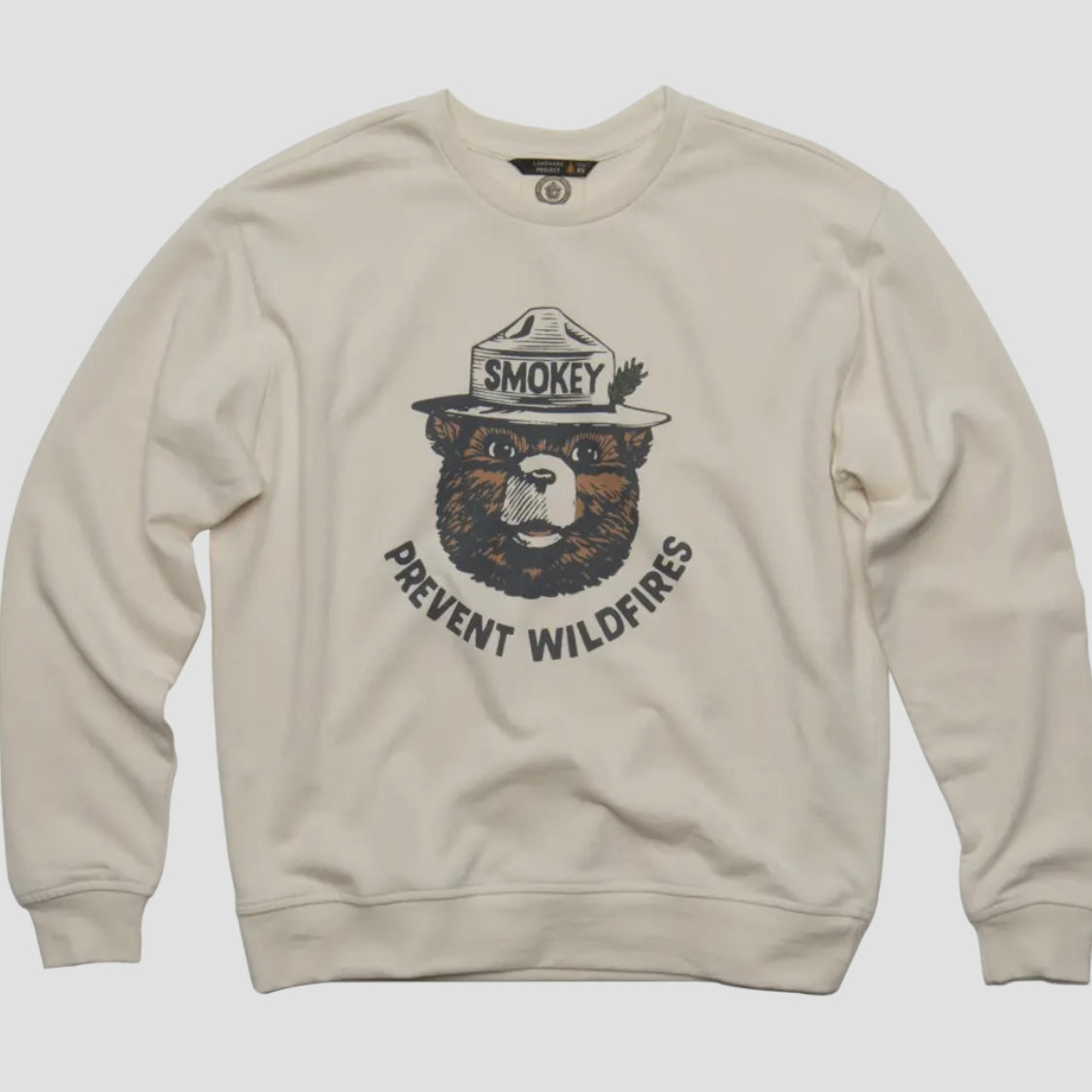 The Landmark Project Smokey Retro Unisex Sweatshirt in Antler