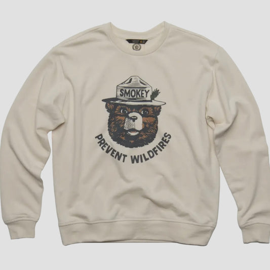 The Landmark Project Smokey Retro Unisex Sweatshirt in Antler