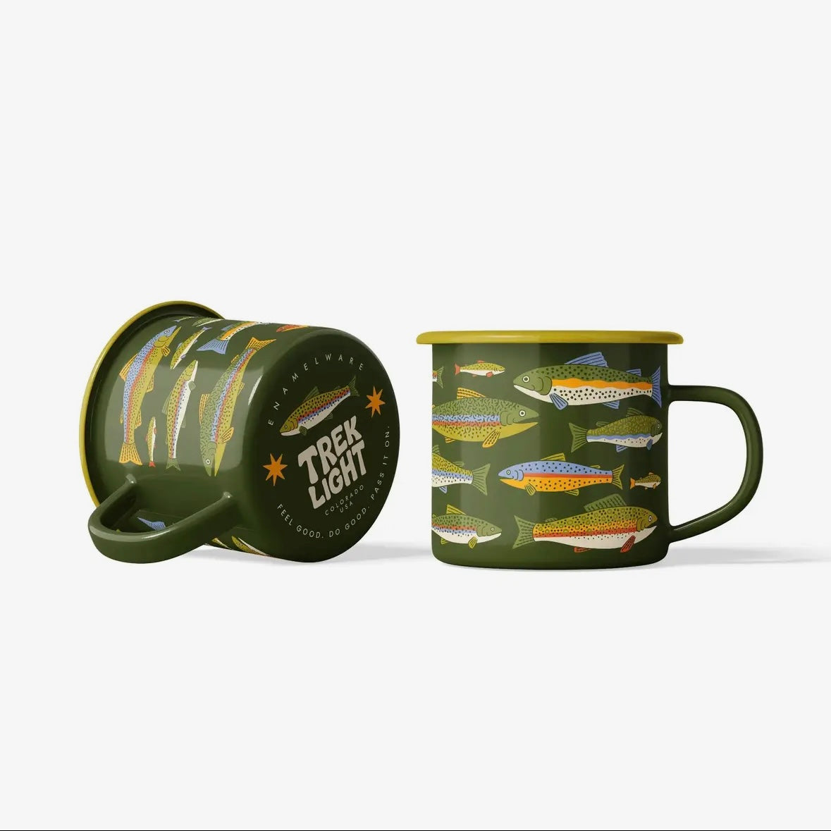Trek Light Gear Enamel Mug