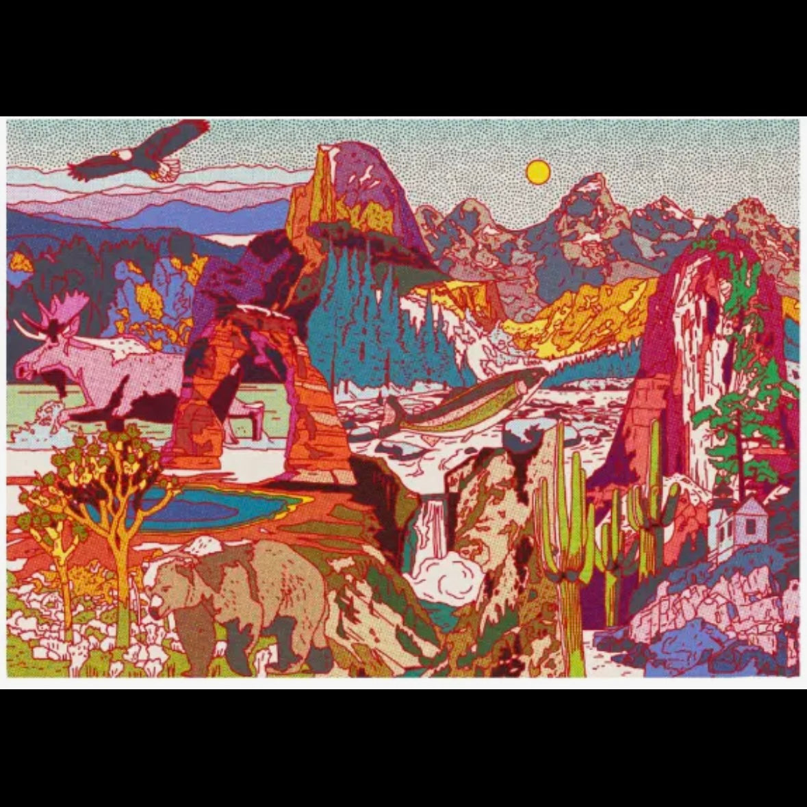 Parks Project 1000PC Puzzles