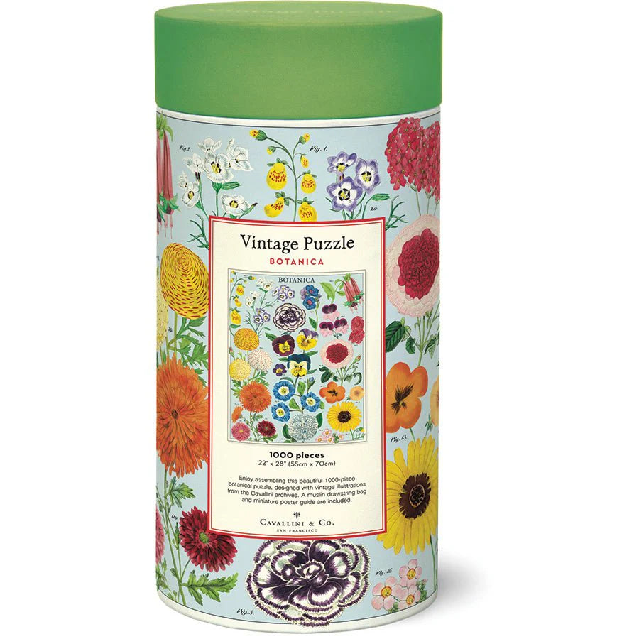Cavallini & Co Botanica - 1,000 Piece Puzzle