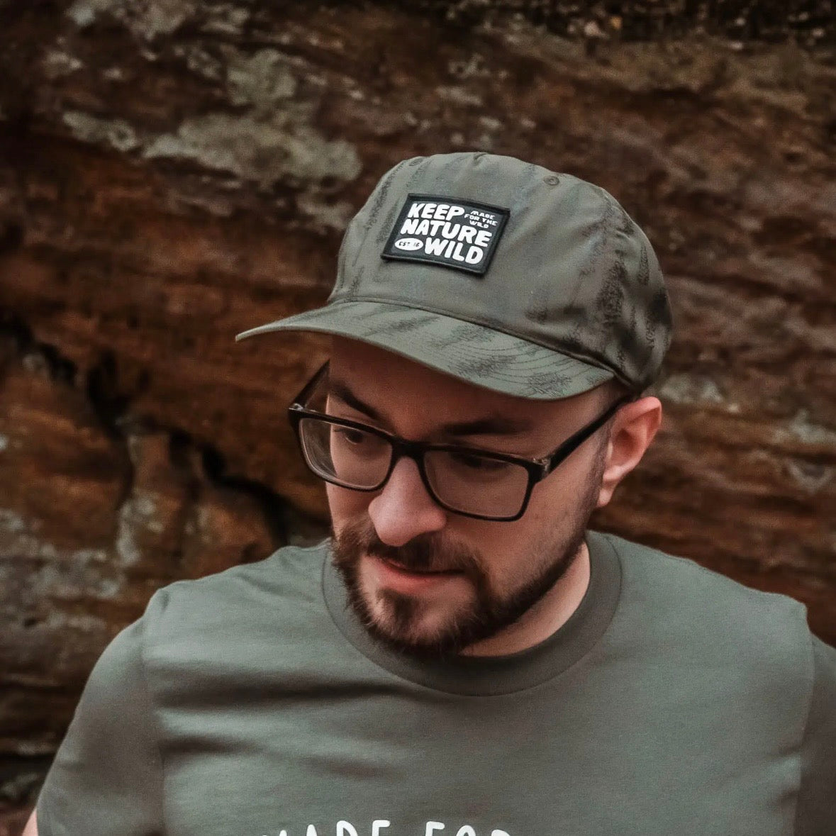 Keep Nature Wild Conifers Trail Hat | Olive