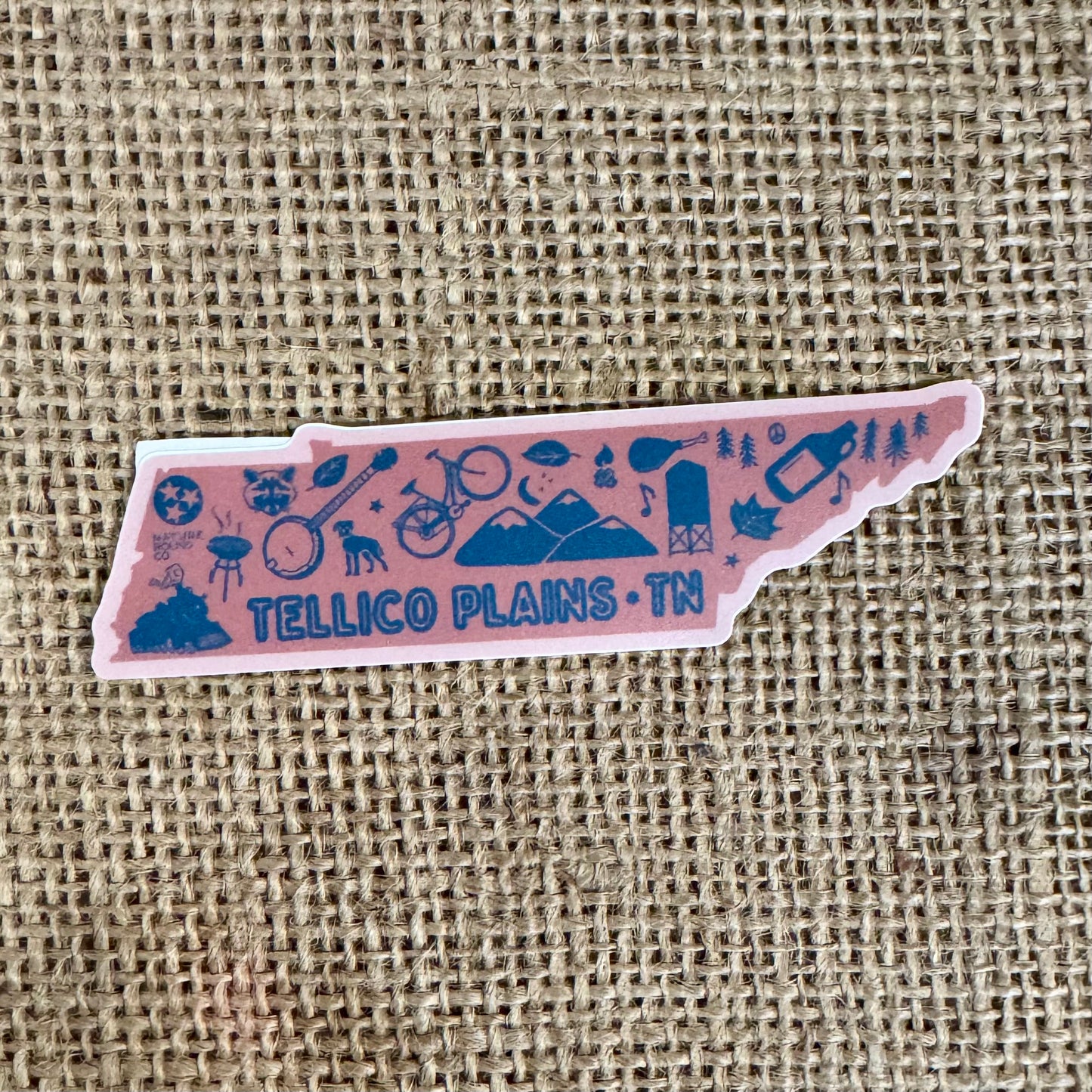Nature Bound Co Tellico Plains Stickers