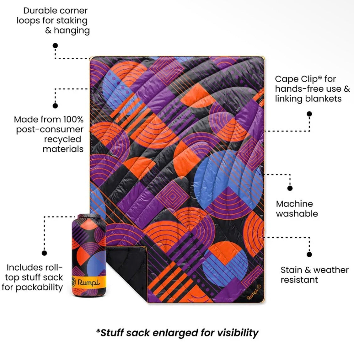 Rumpl Original Puffy Blanket