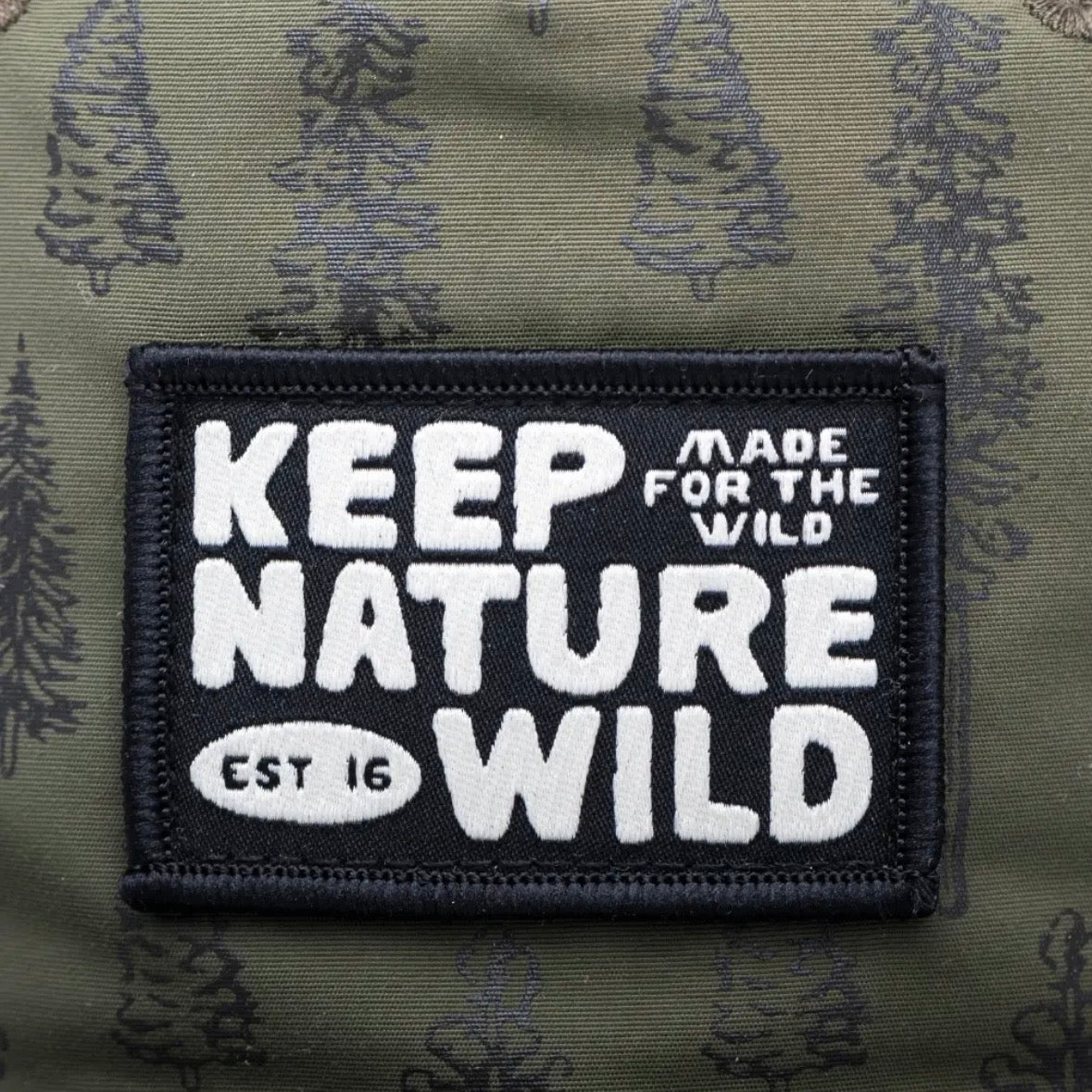 Keep Nature Wild Conifers Trail Hat | Olive