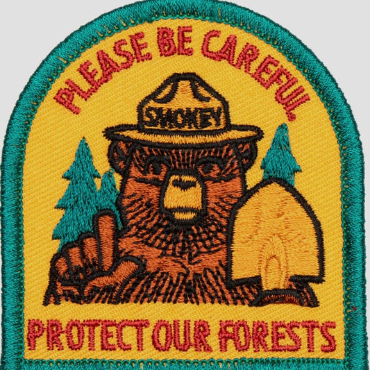 Smokey Bear Collectable Embroidered Patch