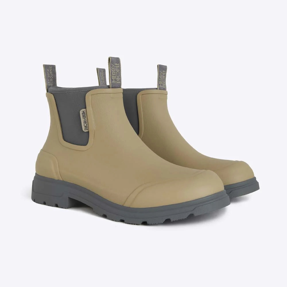Merry People Oberon Wide Gumboot in Stone