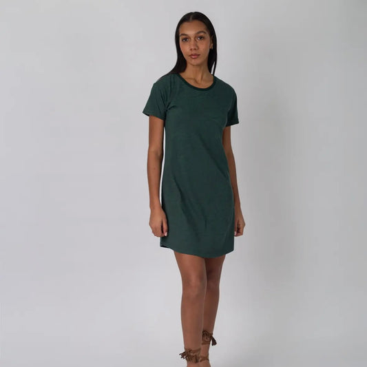 Happy Earth T-Shirt Dress | Tropics