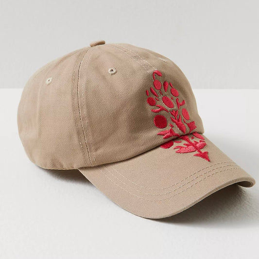 FP Movement Big Buti Baseball Cap in Sand/Coral