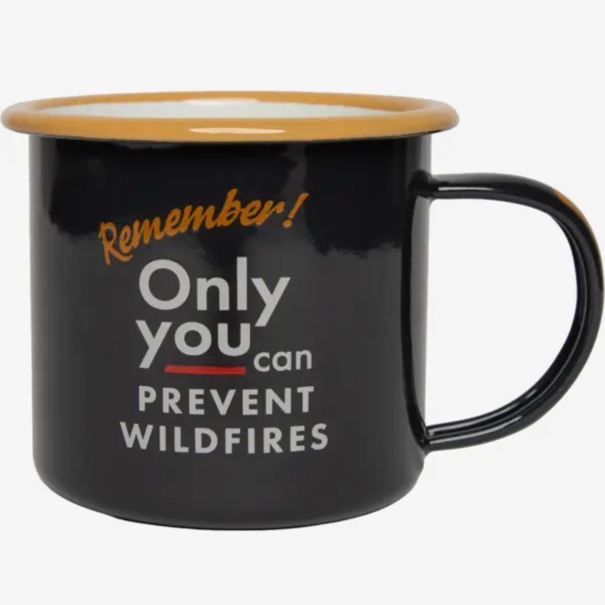 The Landmark Project Smokey Logo Enamel Mug