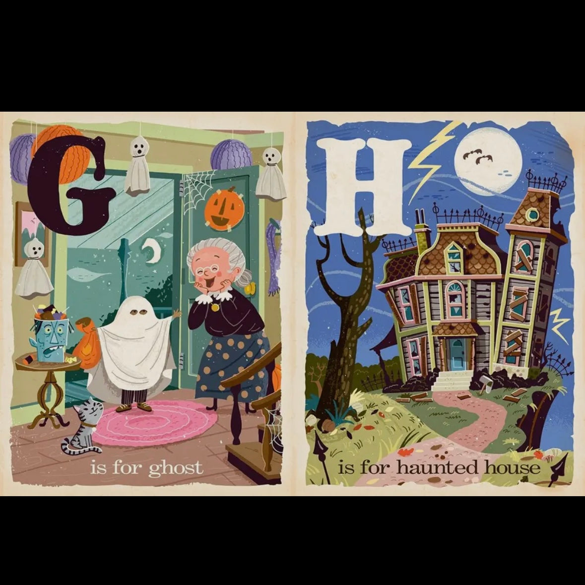 B Is For Boo: A Halloween Alphabet Board Book
