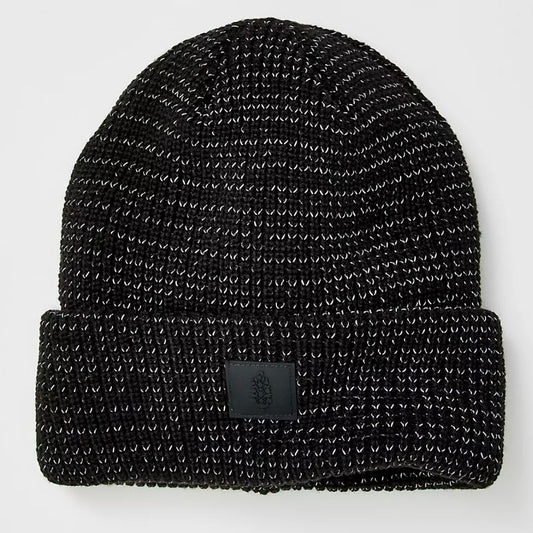 FP Movement Lets Race Fleece Lines Recycled Yarn Beanie - Black