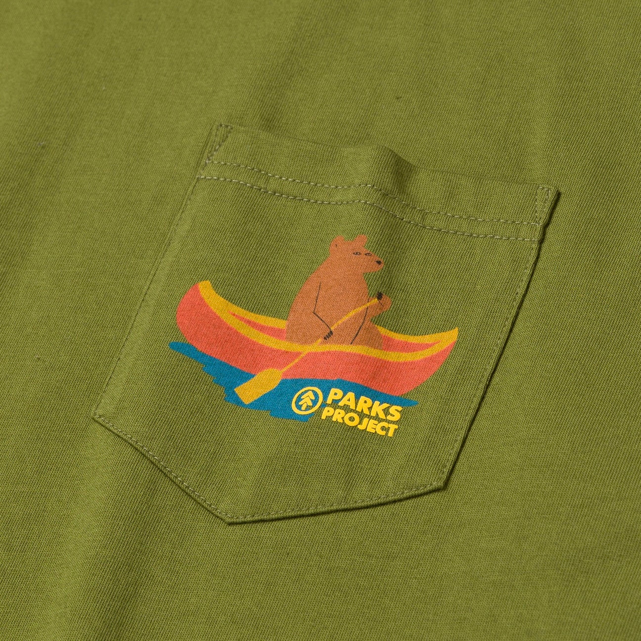 Parks Project Bears At Camp Pocket Tee