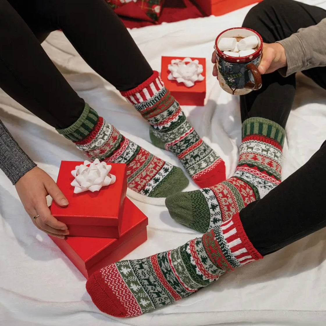 Solmate Socks - Yuletide Christmas Socks | Eco-Friendly & Made in the USA