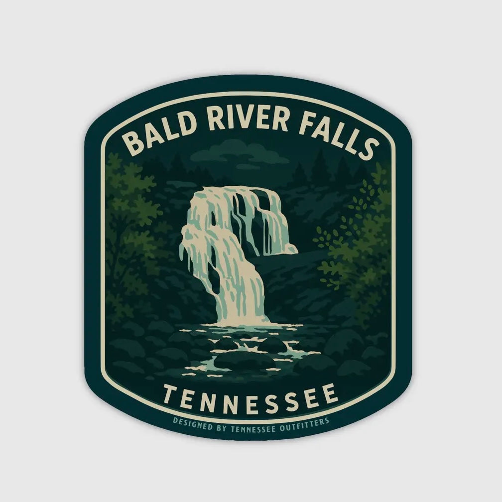 Tennessee Outfitters Bald River Falls Sticker