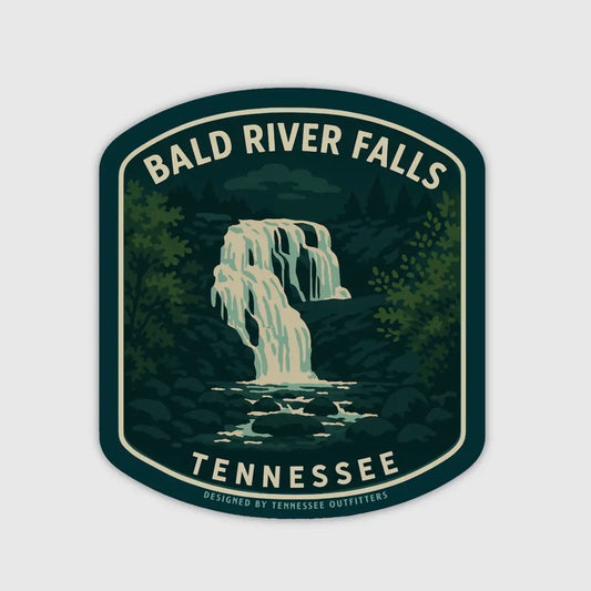 Tennessee Outfitters Bald River Falls Sticker