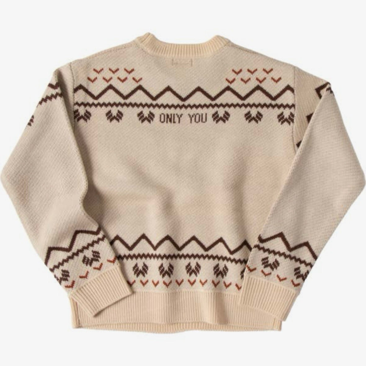 The Landmark Project Smokey Bear Unisex Sweater - Soft Birch