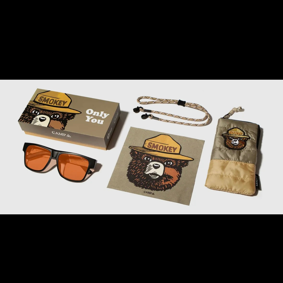 Smokey Bear X CAMP Sunglasses