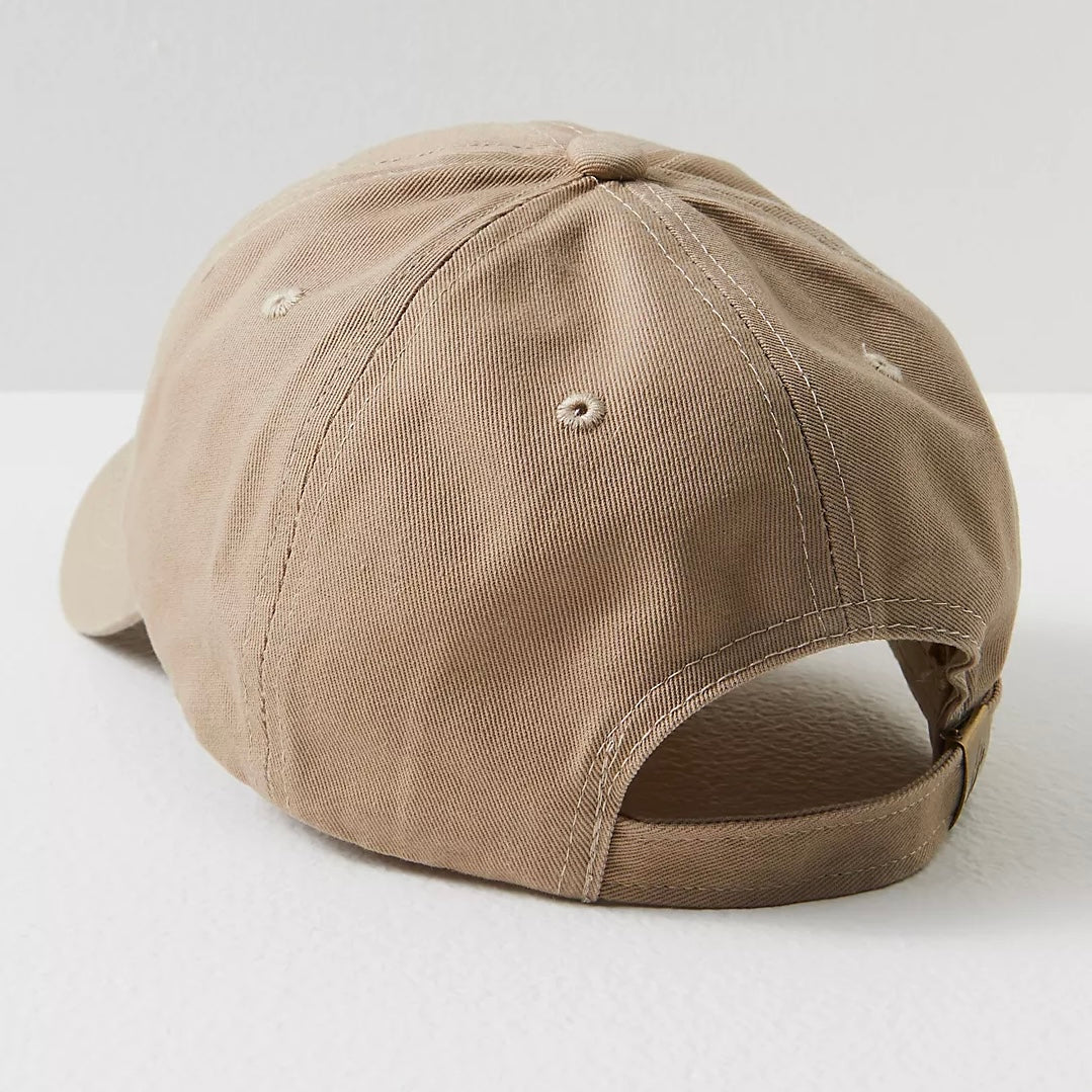 FP Movement Big Buti Baseball Cap in Sand/Coral