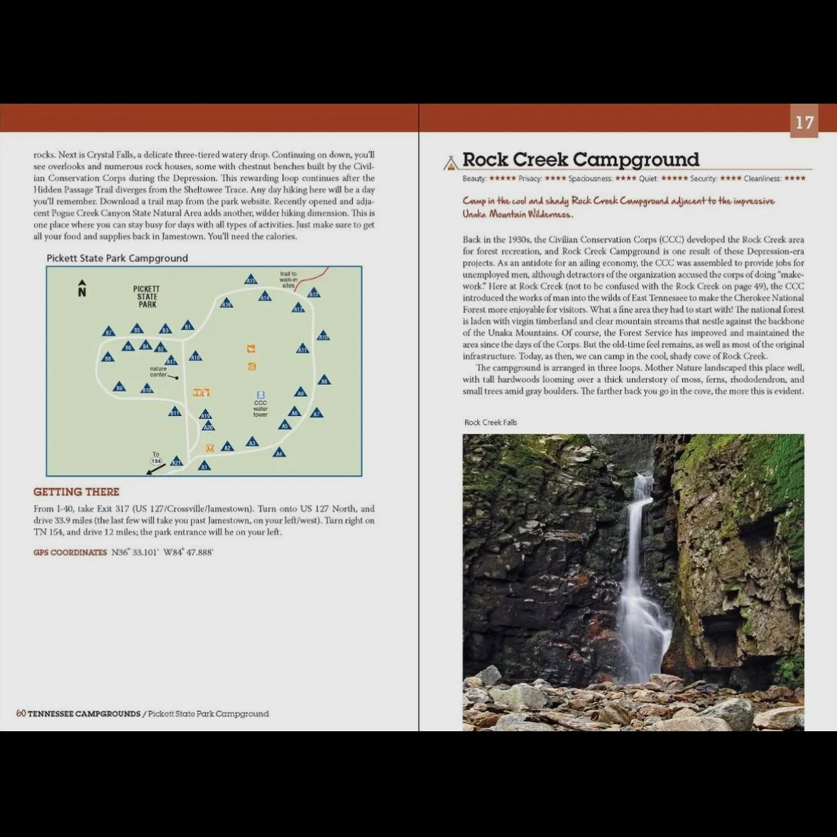 Best Tent Camping: Southern Appalachian & Smoky Mountains 5e