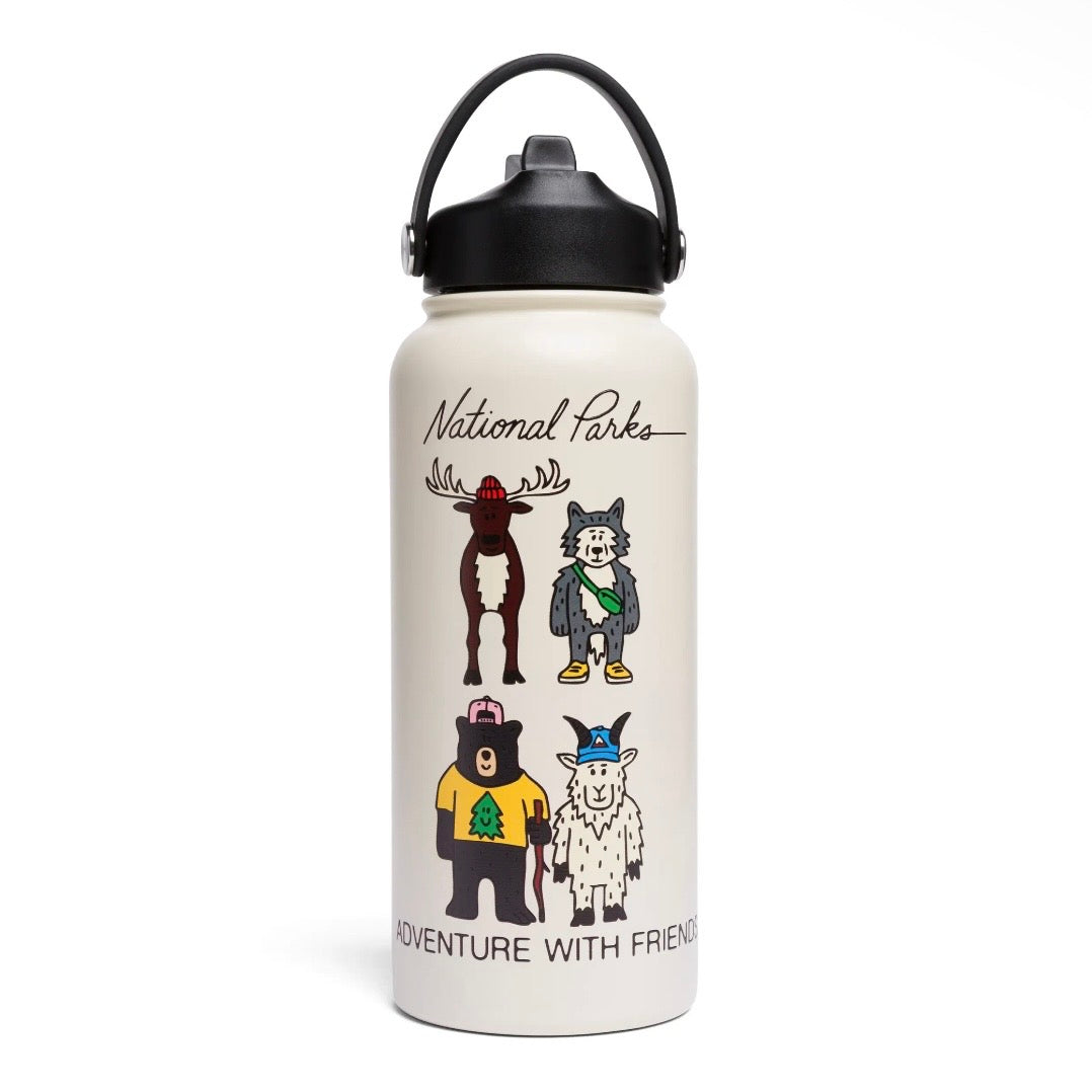 Parks Project Adventure with Friends 32oz. Insulated Water Bottle