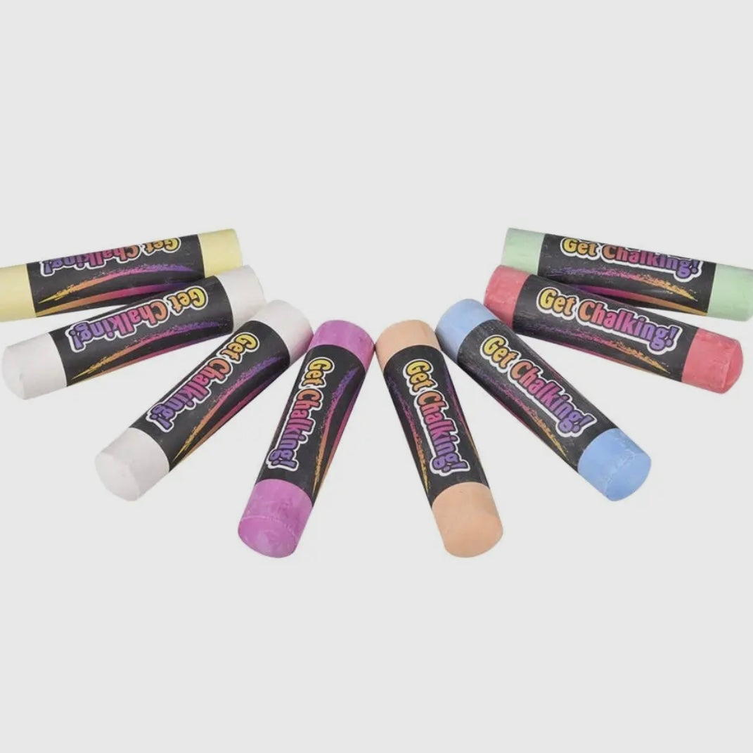 7.5" Chalk Set 8pc Llb Stationary