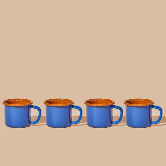 The Get Out Enamelware Mug Set