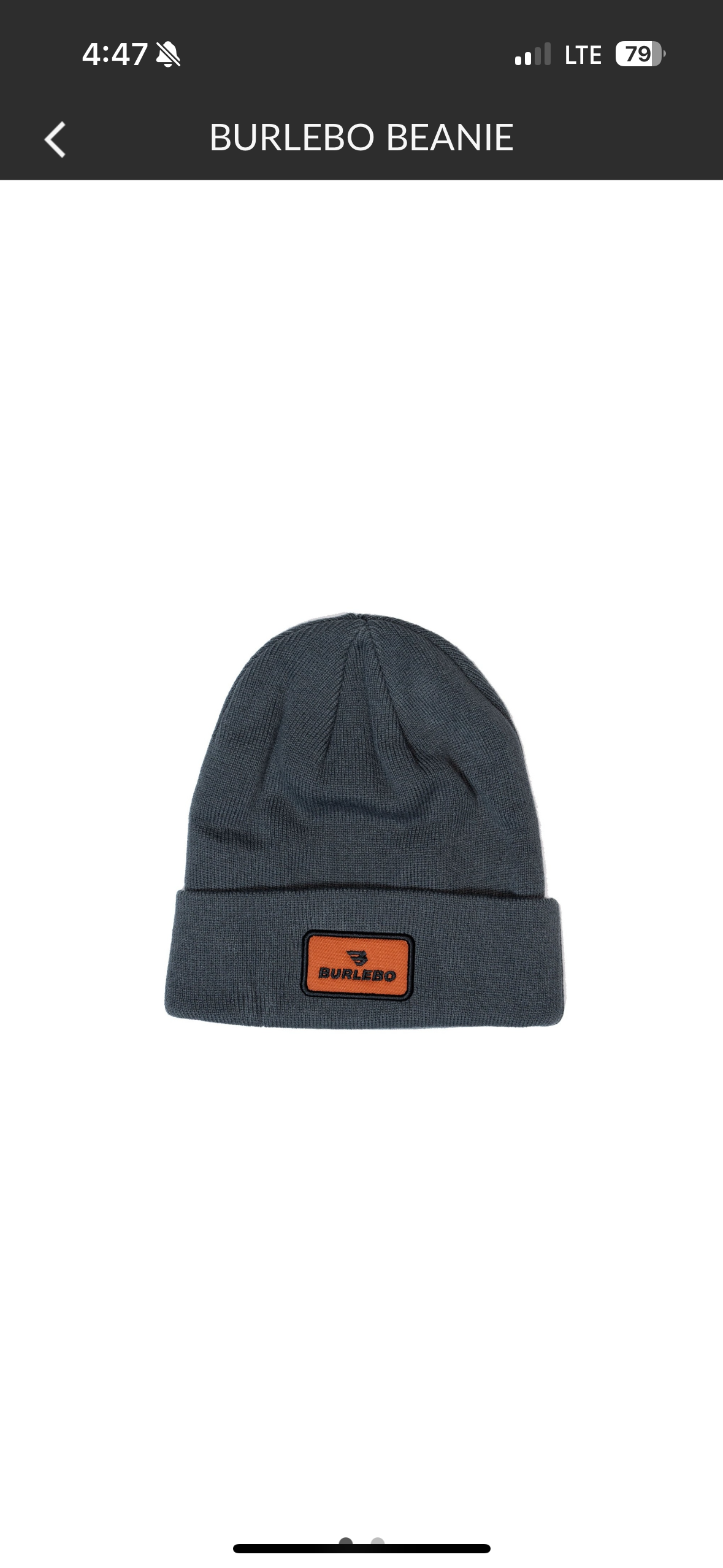 Burlebo Beanie Charcoal