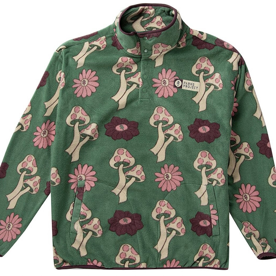 Parks Project Power to the Parks Shrooms Trail Fleece